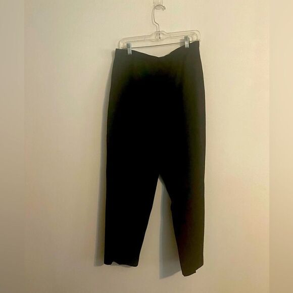 Preston & York Black Wool Lined Pants, size 16P - Picture 1 of 4